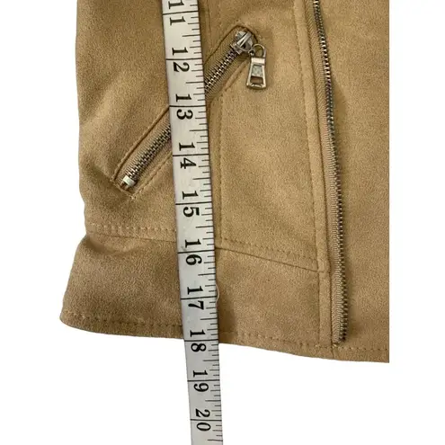 AFTF Basic Women's Cropped Jacket Tan