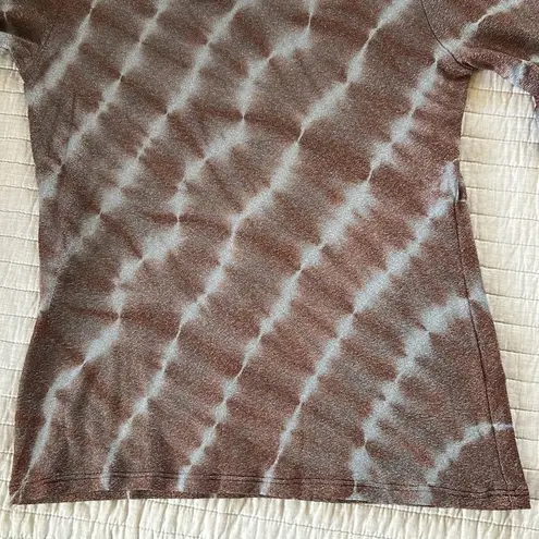 Evereve NWT Michael stars Lilly shine tie-dye tee shirt oak combo Lāā