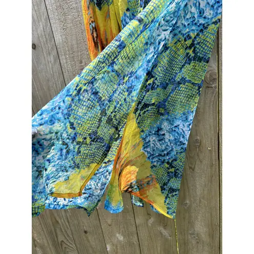 Solitaire by Ravi Khosla Jewel & Bead Encrusted Mini Dress Sheer Size Small‎