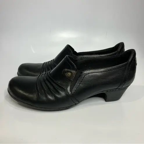 Rockport black leather Adele pumps loafers women’s size 8 business boho minimal