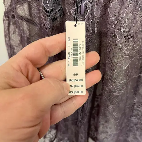 Victoria's Secret Victoria Secret Purple Lace Romper Size Small NWT