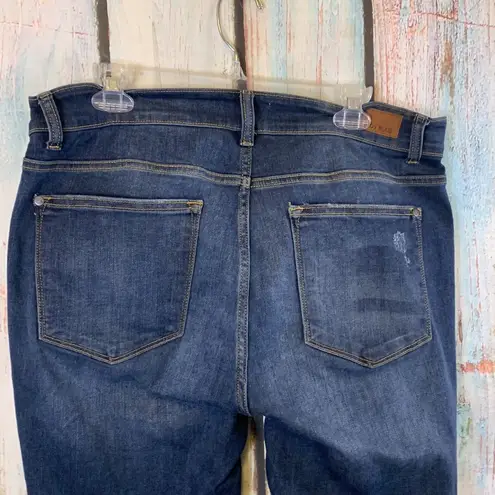 Judy Blue 🚫SOLD🚫 Skinny Fit Capri Raw Hem Stretchy Jeans Size 16W