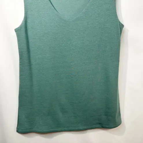 Horny Toad & Co Medium Tank Top Sleeveless V Neck Green Capsule Casual Knit 348