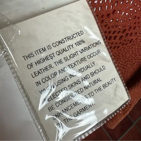 NWT Jerry Lewis Luxury Leather Jacket Size L