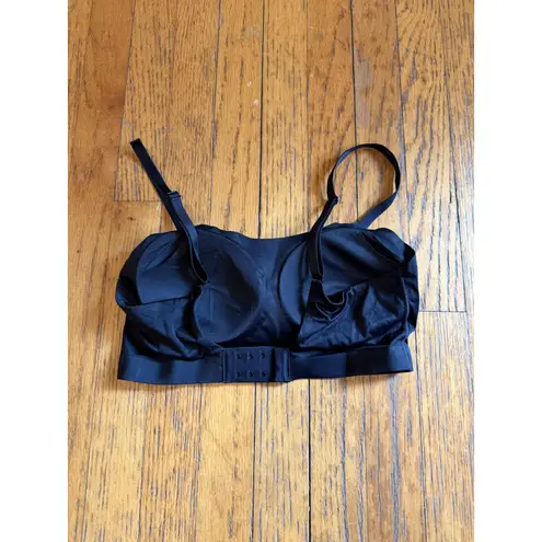 Soma Enbliss Luxe Adjustable Bralette Womens Medium Black Padded Wireless Soft