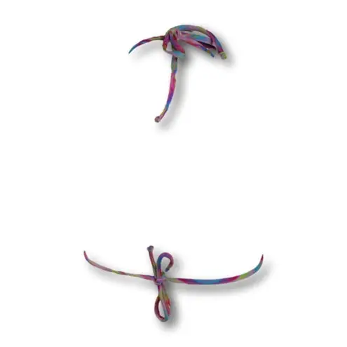 PILYQ Barcelona Spain Beaded Bikini Top Size: L $84.00 Pink Size L