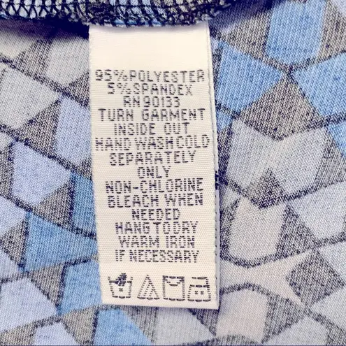 Bob Mackie Harlequin Mosaic Print Maxi Dress Size XS