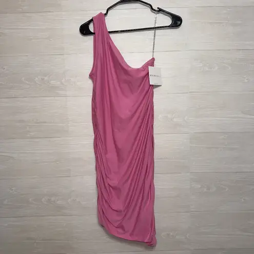 Beyond Yoga NWT Women's Medium Featherweight Carried Away One Shoulder Dress