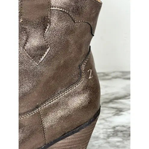 Zodiac Roslyn Pointed Toe Boots Espresso Women’s Size 9 NEW Western Cowboy