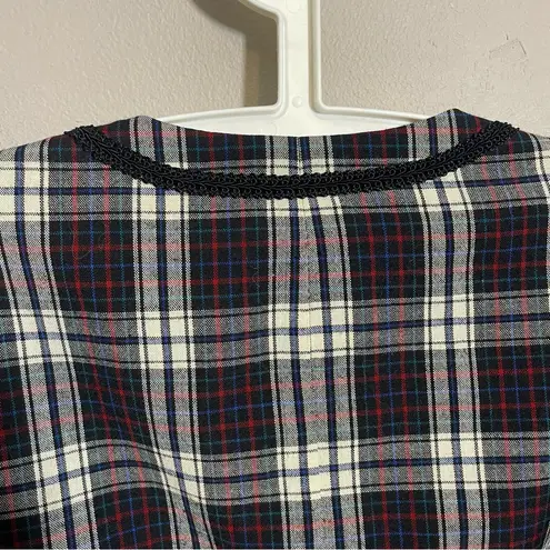 Pendleton Young 100% Virgin Wool Jacket Vintage Plaid Open Blazer