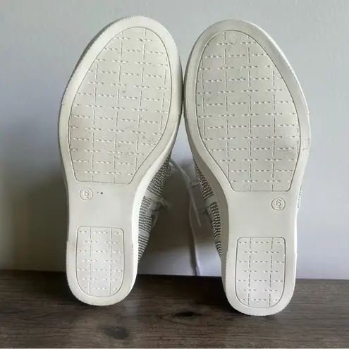 I.N.C. INTERNATIONAL CONCEPTS Debby Wedge Silver Bling Sneaker Size 6 #B1165