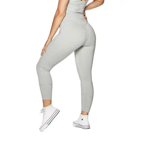 Ilus Label Allure Heather 7/8 Leggings XL NWT Gray