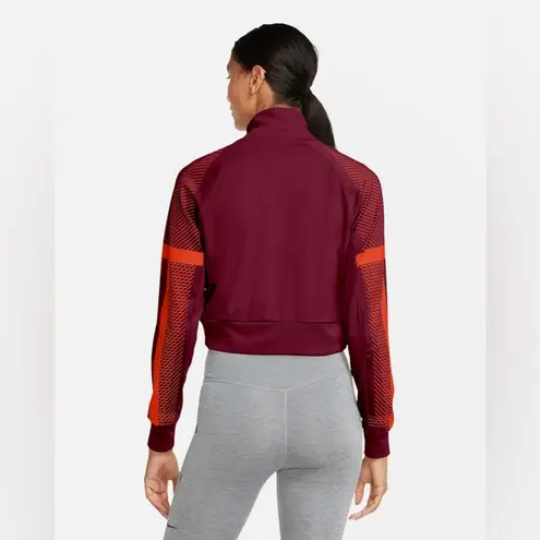 Nike  Pro Cropped Knit Full Zip Jacket