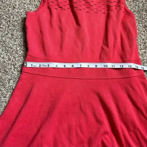 Chelsea28 Pink Coral Sleeveless Sweater Mini Dress Large Nordstrom