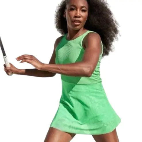 ELEVEN BY VENUS WILLIAMS White Race Day Tank Size XL New with Tag MSRP $78 Green