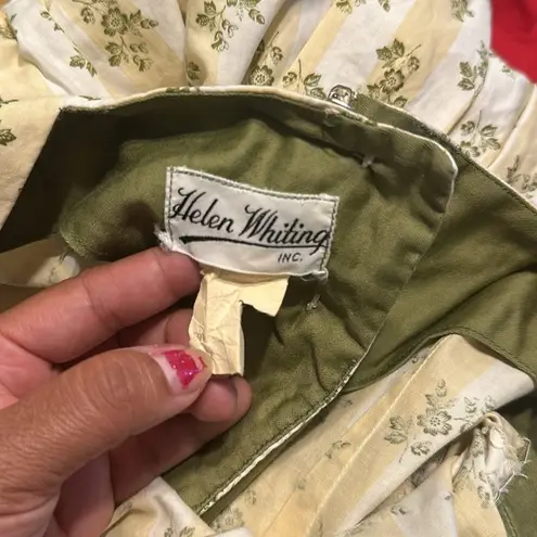 Helen Whiting Vintage 1960s Yellow Floral Dress – Classic Mid