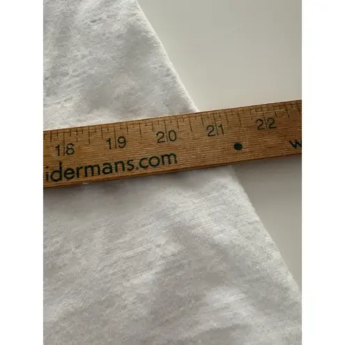 Habitat Tank Top Size S White Asymmetrical Lagenlook Coastal Lightweight Oversiz