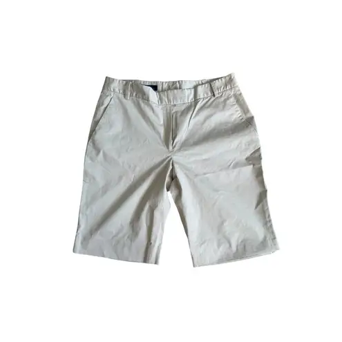 Brooks Brothers Women's Beige Khaki Bermuda Shorts Size 6