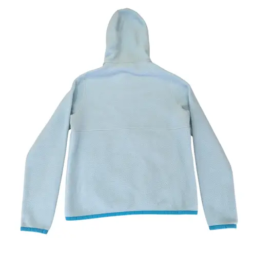 Cotopaxi Teca Hooded Half Zip Pullover Fleece Jacket Women's Size XS Blue Green