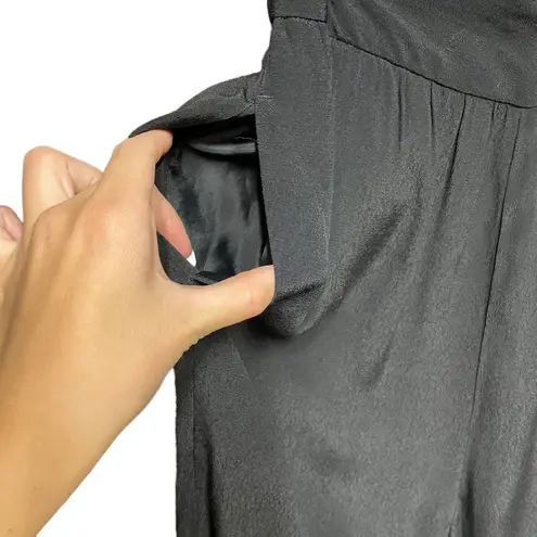 Madewell  Huston Pull-On Crop Pants in‎ Black Size XS