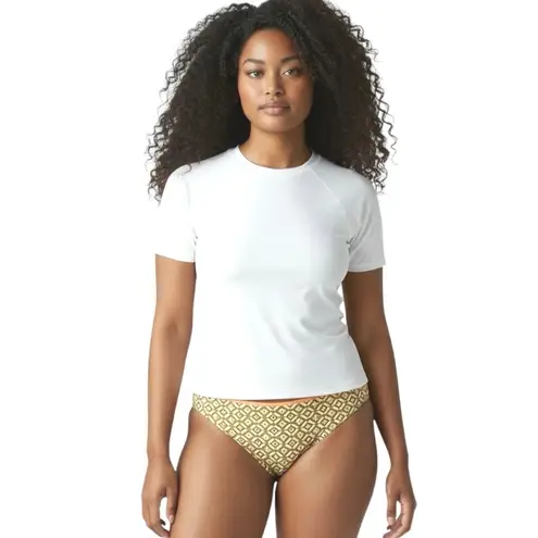 La Perla Studio Geometric Orange Tan Reversible Bikini Swim Bottom 6