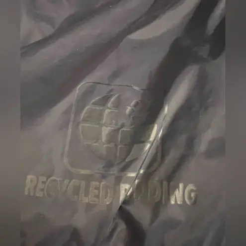 Bomboogie $252 Puffer Vest Hooded Hoodie Fall Navy Blue Primaloft Insulated