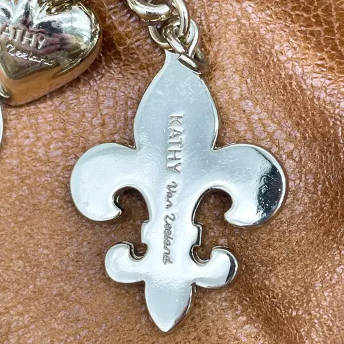 Kathy Van Zeeland VTG Shoulder Bag Y2K Glam Rock Retro Statement Hobo Studded