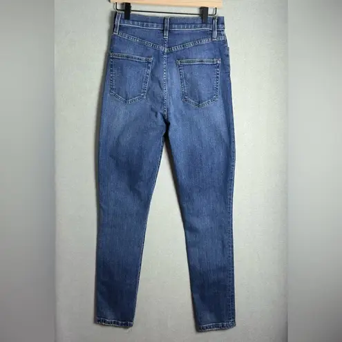 Outerknown Sea Jeans Women’s The Point Skinny Jean Vintage Dark Super Stretch 27 - Image 7