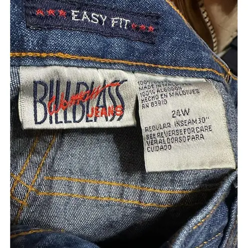 Bill Blass VINTAGE‎ 90S NWT  DENIM JEANS TAPERED MOM WOMEN'S SIZE 24W EASY FIT