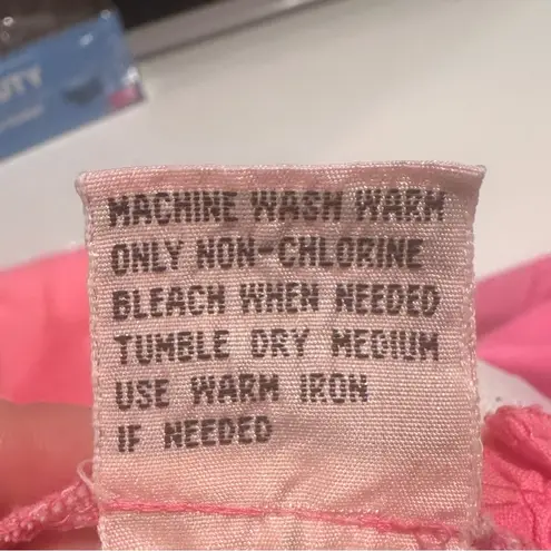 Jaclyn Smith Vintage Pink High Waisted Shorts 26” Waist Retro Barbie