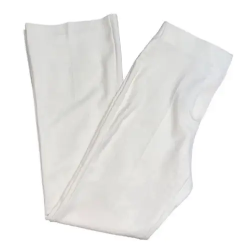 ZARA  Flared High Waisted Cream
Pants (Size Medium)