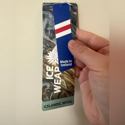 Icewear Iceland Karen Hvit Duster Open Front Sweater Asymmetrical Icelandic Wool