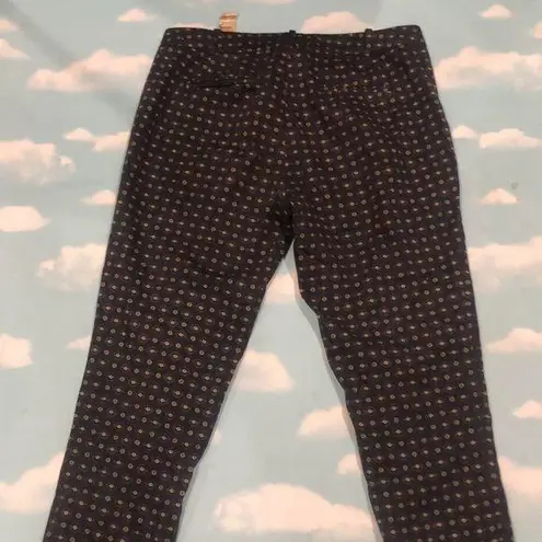 ZARA  basic cropped patterned pants thumbnail 4