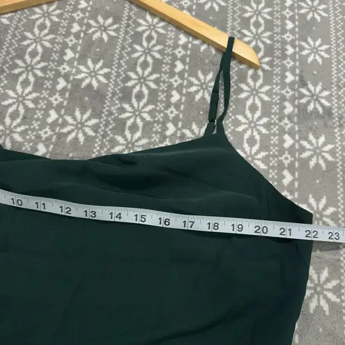 City Chic NWT Shimmer Slip Dress In Jade Green Size 14