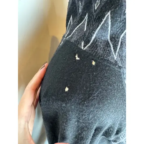 Smartwool Sweater Women Small Black Knit Merino Wool Thermal Outdoor Gorpcore