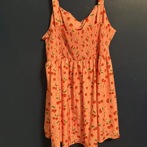 SheIn  Pink Cherry Dress