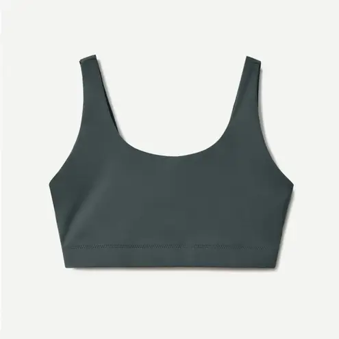 Everlane  The Perform Bra In Pine