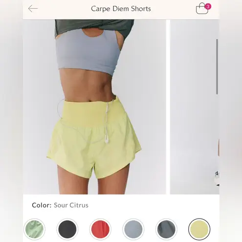 NWT Free People FP Movement Carpe Diem Shorts