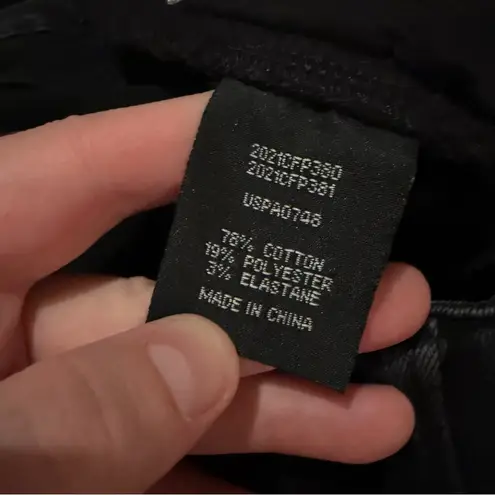 Universal Standard Faded Black High Rise Skinny Ankle Jeans Sz 16 Plus