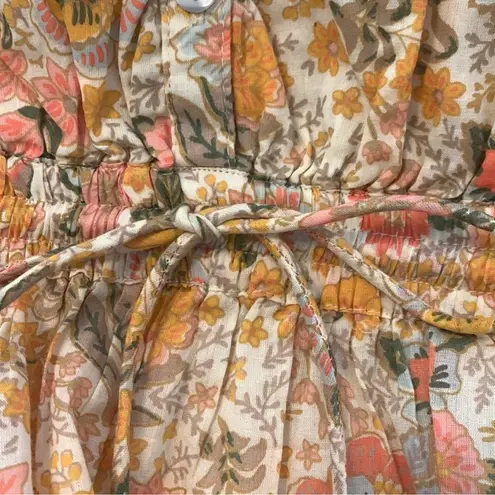 Elan FLORAL OBSESSION MINI BOHO DRESS Size S