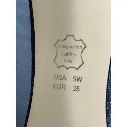 Womans Nina Ny 5 W Blue Sparkly Sequins Pumps