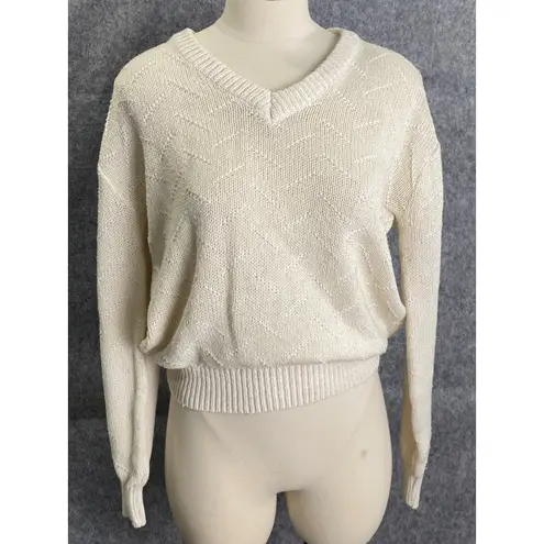 Vintage Di Fini Knitwear Cream V