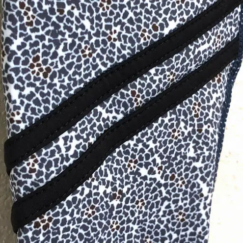 Vimmia Small High Waisted Fire Legging Chia Blue Yoga Gym Barre Workout Sporty