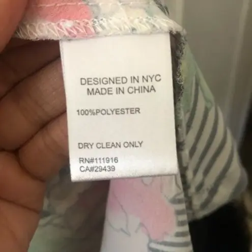 Yumi Kim in The Ruff Jubilee punk Pink White Floral tiered Ruffled Camisole S