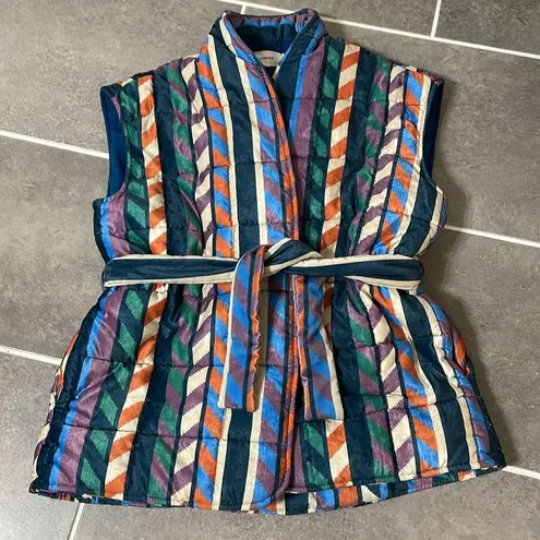 Xirena Cassandra Puffer Vest Rhapsody size Extra Small Blue