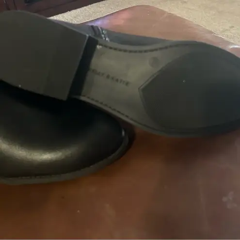 Kelly & Katie Ankle Boots with Silver Buckles and Block Heel-10M-NEW!