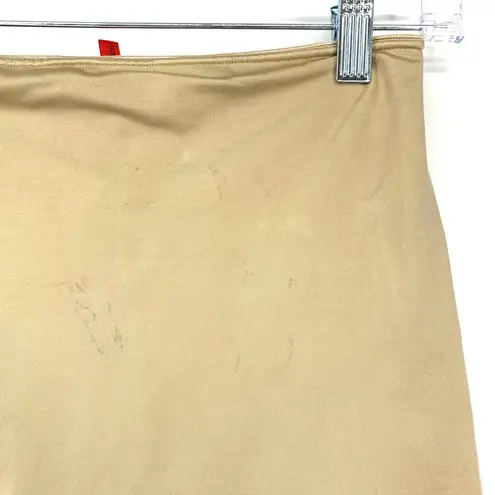 Spanx  Women's Sz L Shapewear Shorts Tan *READ