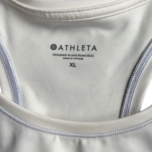 Athleta  Shanti Printed Crop Orange and Blue Ombre Tank Sz XL‎