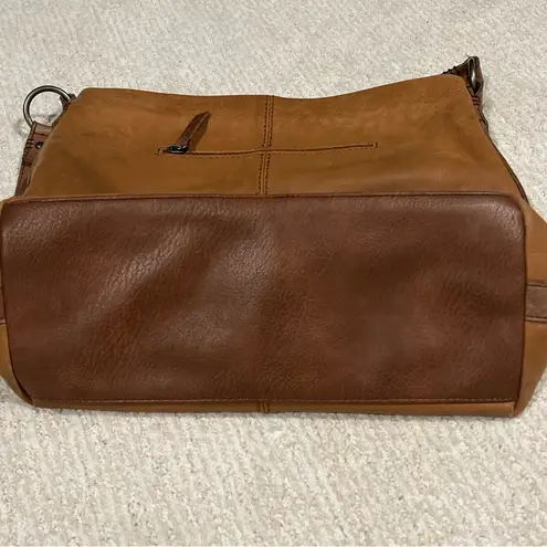 The Sak Ashland Bucket Bag Leather Shoulder Bag inTobacco Brown High Quality bag