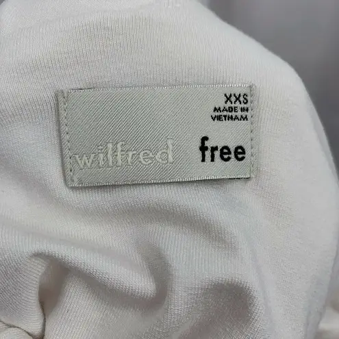 Wilfred Free Aritzia White Bodycon Aerin Dress XXS